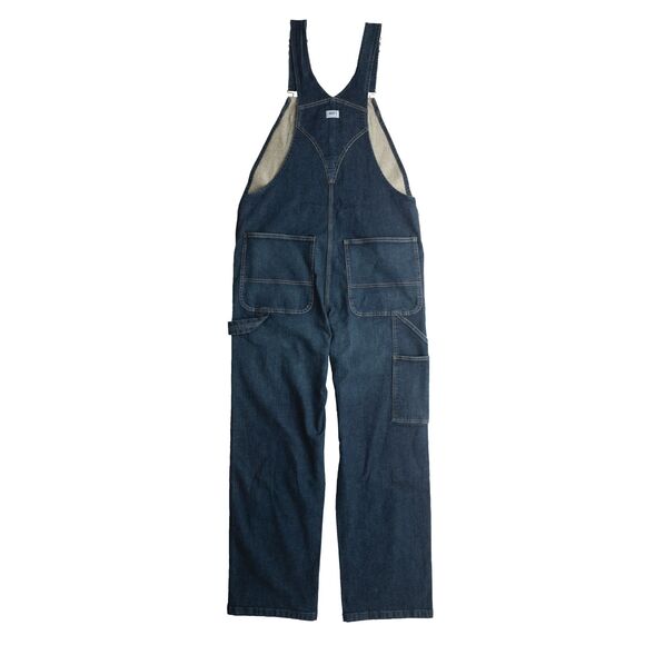 LIBERTY Flex Bib Jean Overalls Sz 46x30 Relaxed Fit 17006 Blue Stretch Denim NWT - Picture 3 of 14